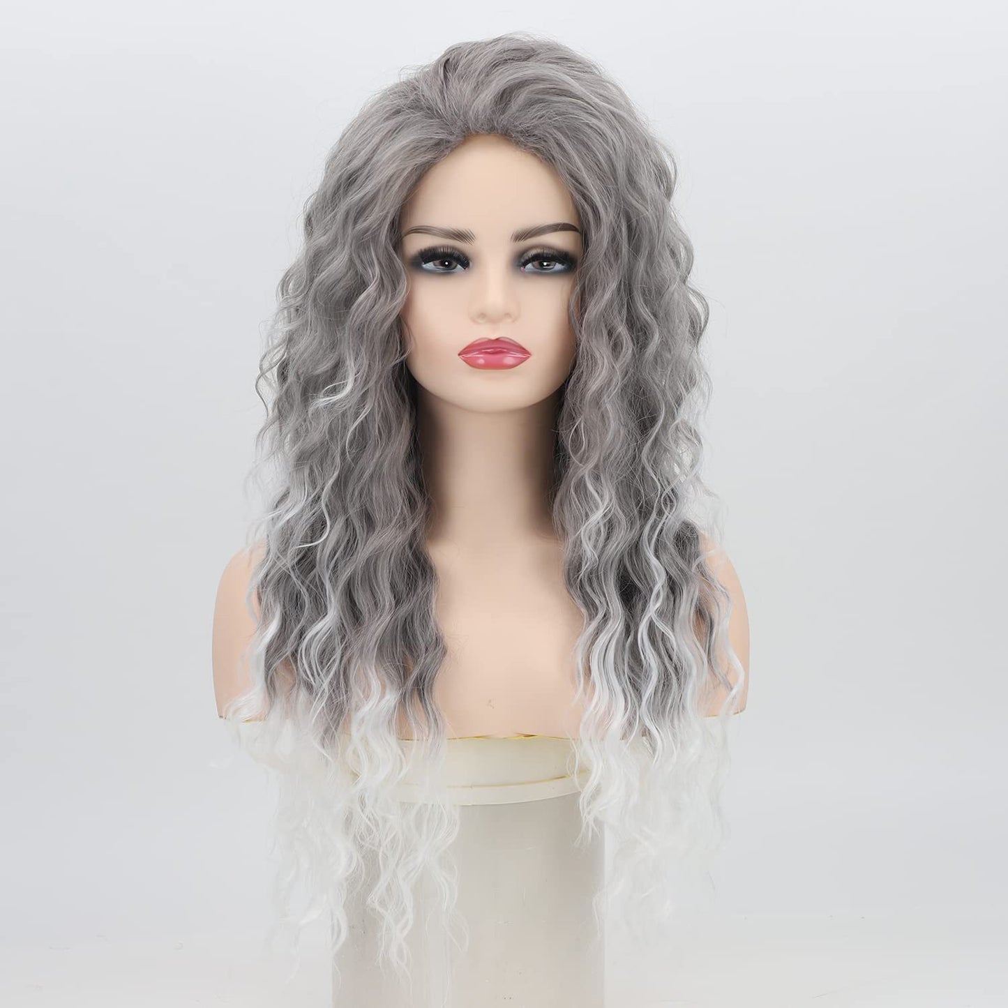 Trend Explosion Corn Stigma Chemical Fiber Overseas Warehouse Side Wig Long Curls