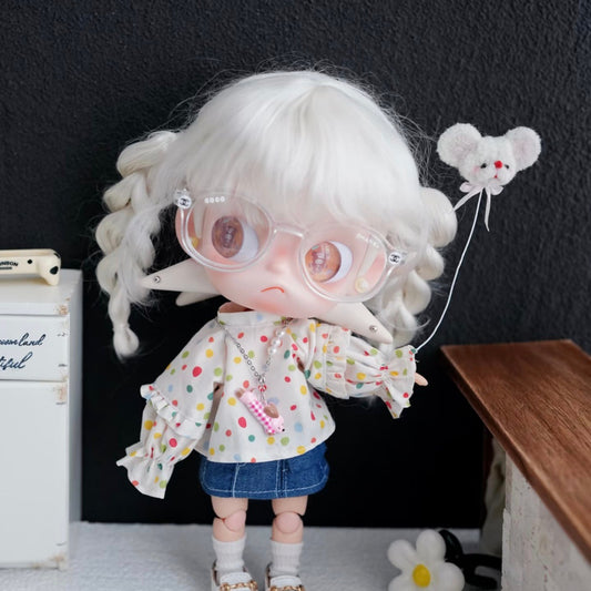 Zi Sister Yearned For Doll Clothes Decoration High Density Can Cos Wig