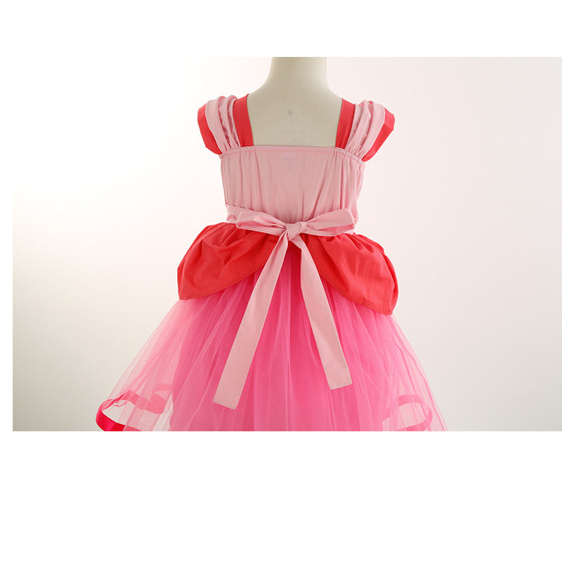 Children's Clothing Princess Summer Tulle Skirt Holiday Children's Dress