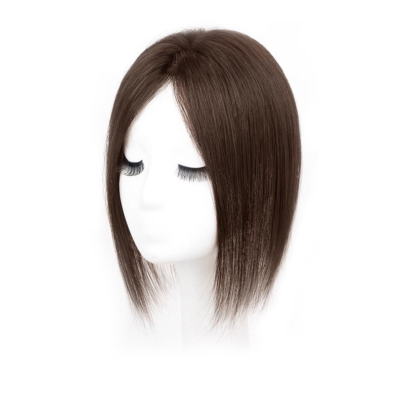 High Skull Top Cover Gray Full Delivery Needle Wig