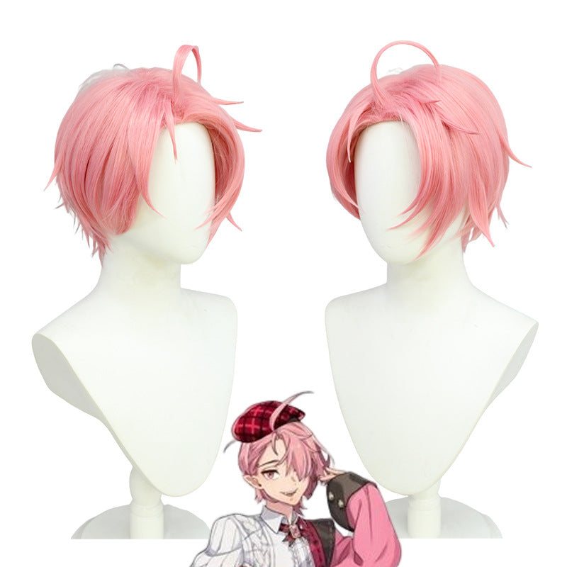 Beautiful World Carnival Ester Warm Pink Less Cos Wig