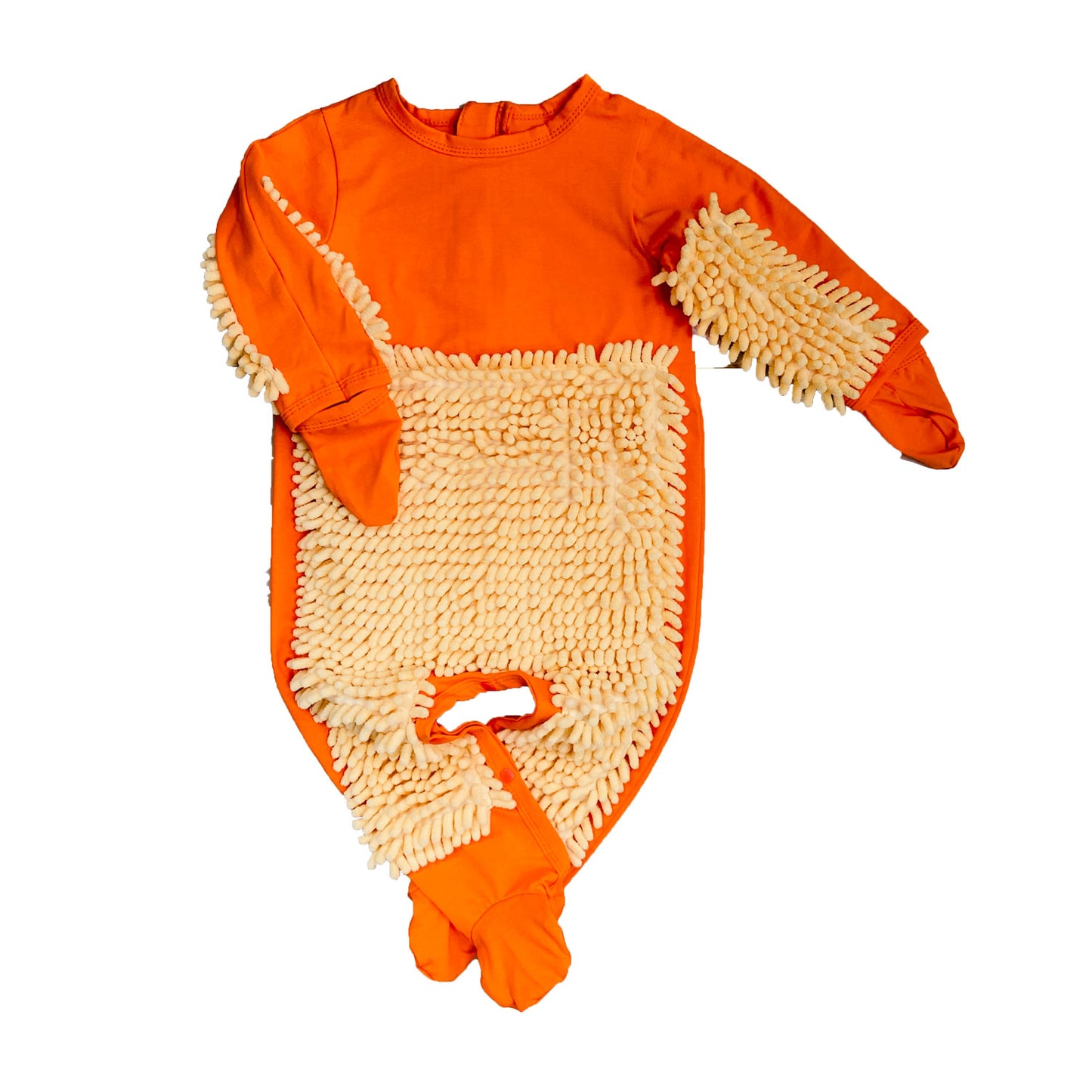 Mop Man Crawling Jumpsuit Zipper Overclothes Jumpsuit, Climbing Suit