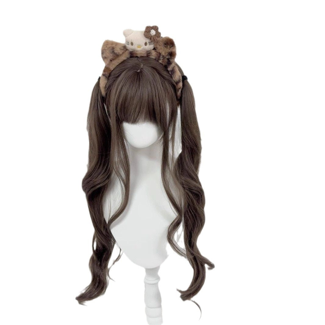 Lolita Style Female Luo Curly Hair Wig Long Curls