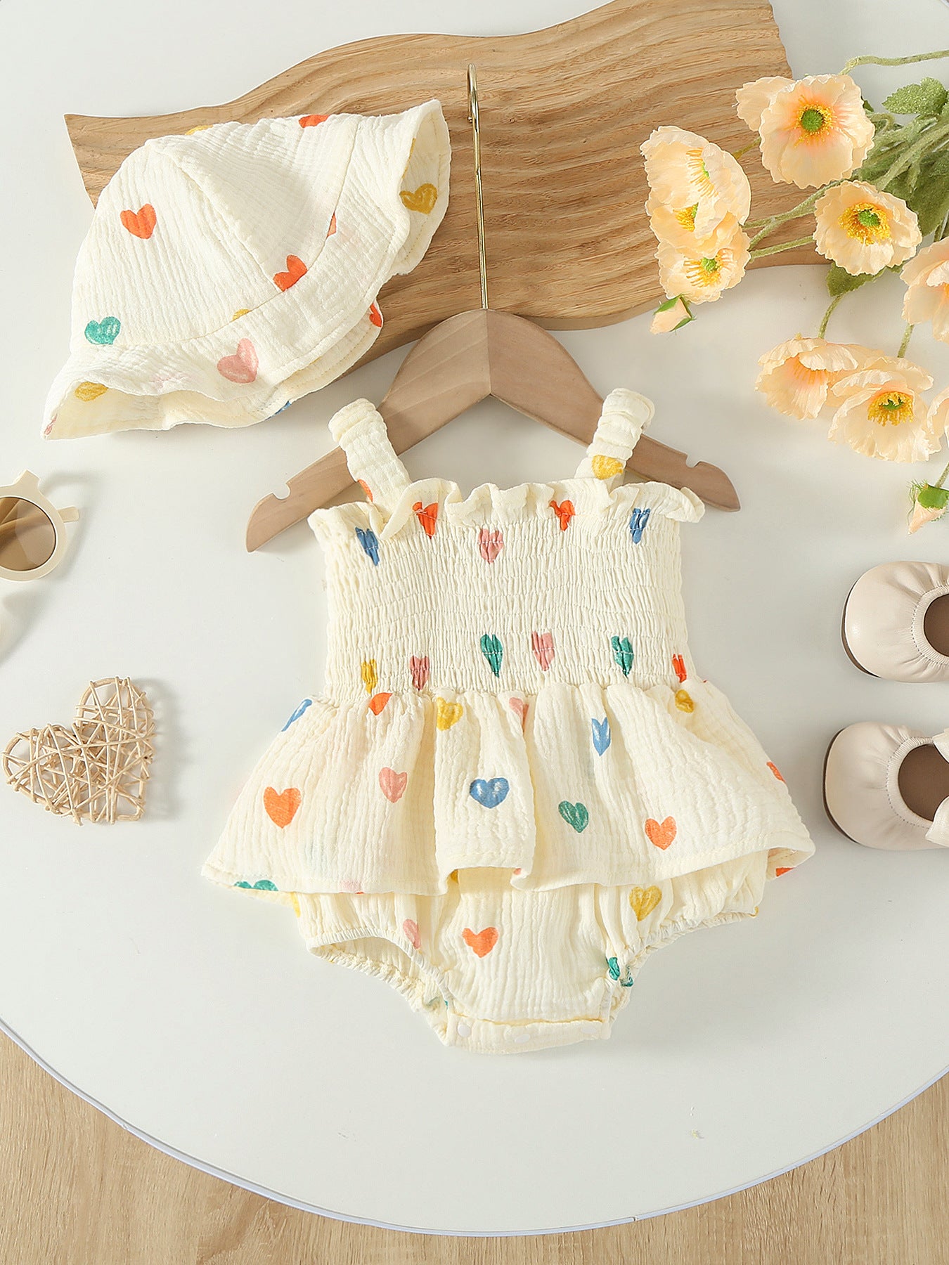 Children's Korean Style Summer Clothing Jumpsuit Born First Month Old Days Jumpsuit, Climbing Suit