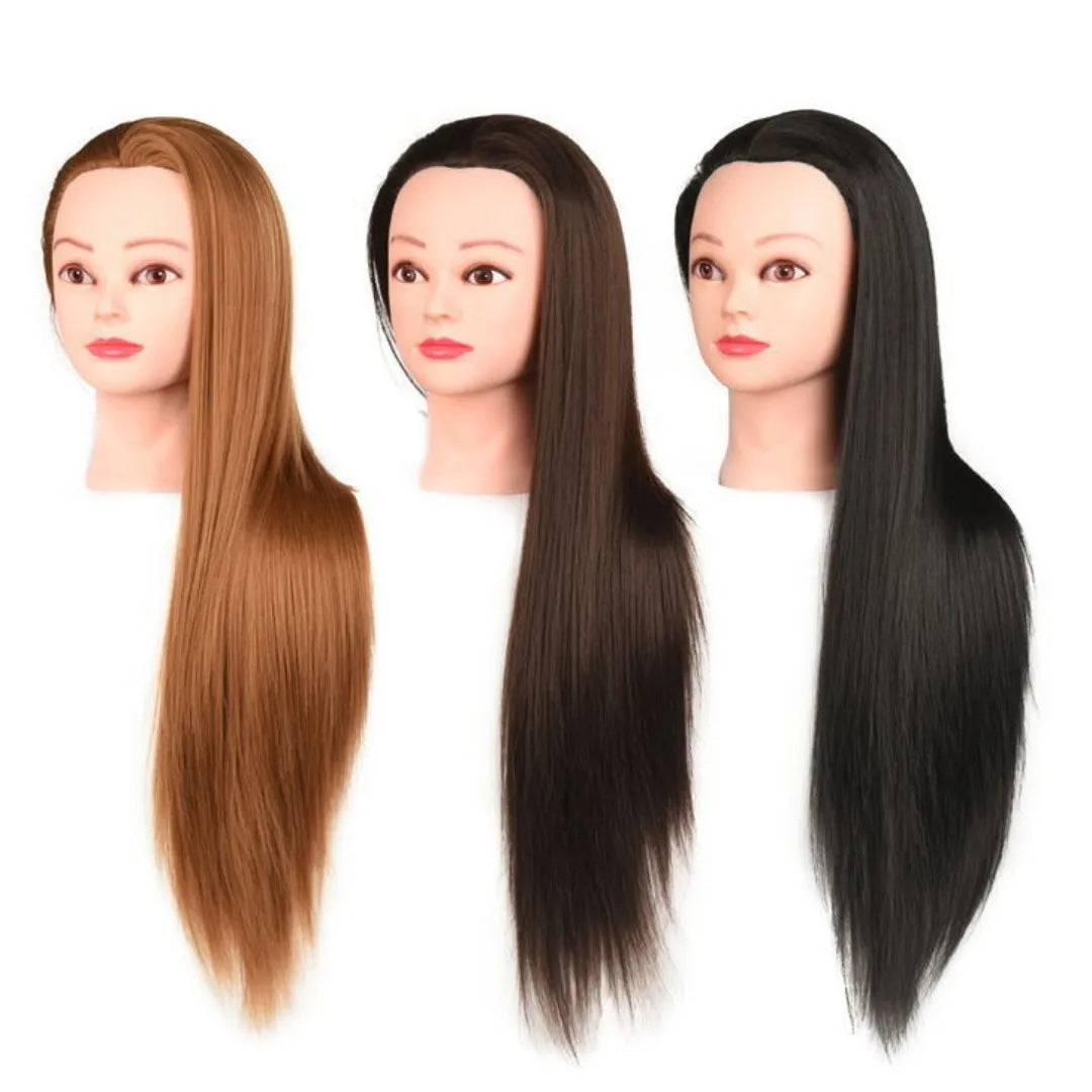 Model Head Beauty Hairdressing Chemical Fiber Filament Mock Braided Hair Other Wig