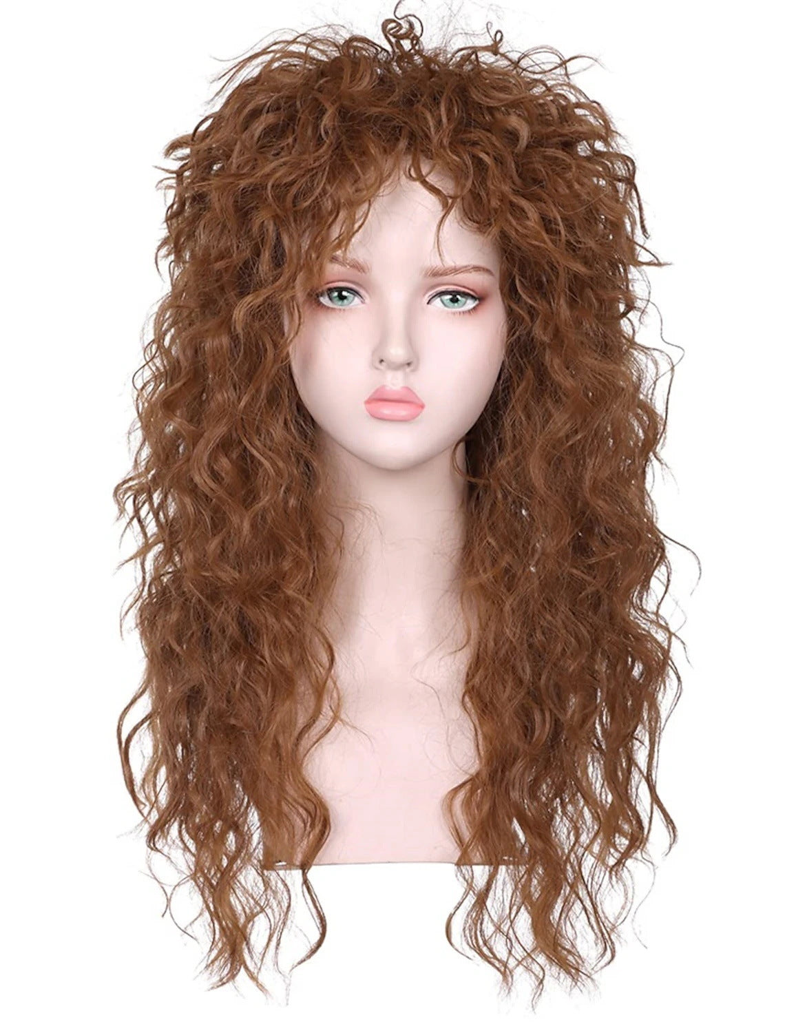 Men's Fluffy Hairstyle Beggar Crazy Long Curly Hair Stage Men's Wig