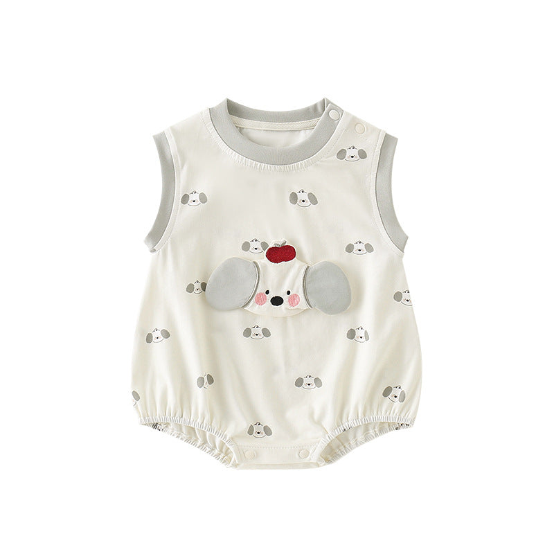 Women's & Men's Clothes Summer Short Shipment Sleeveless Jumpsuit Born Jumpsuit, Climbing Suit
