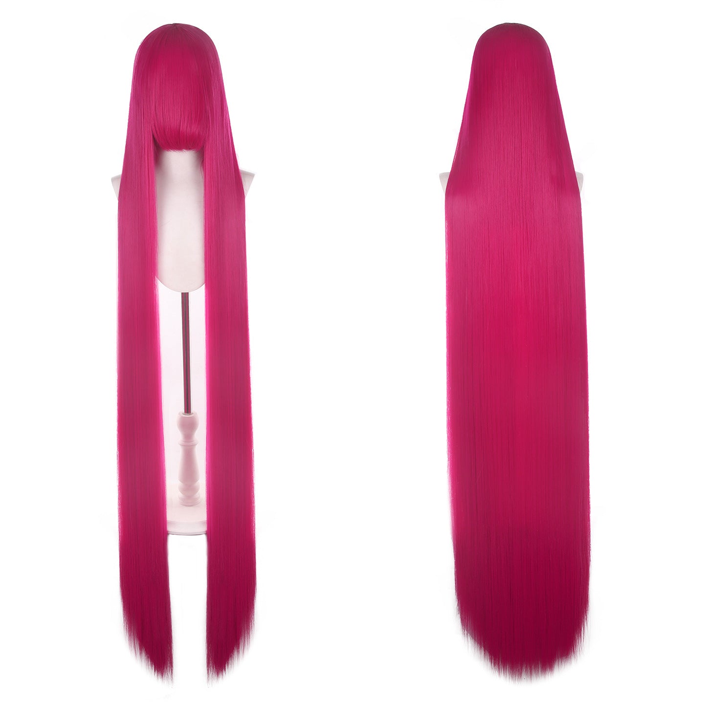 Universal Round Head Fur Female Hair Cos Wig