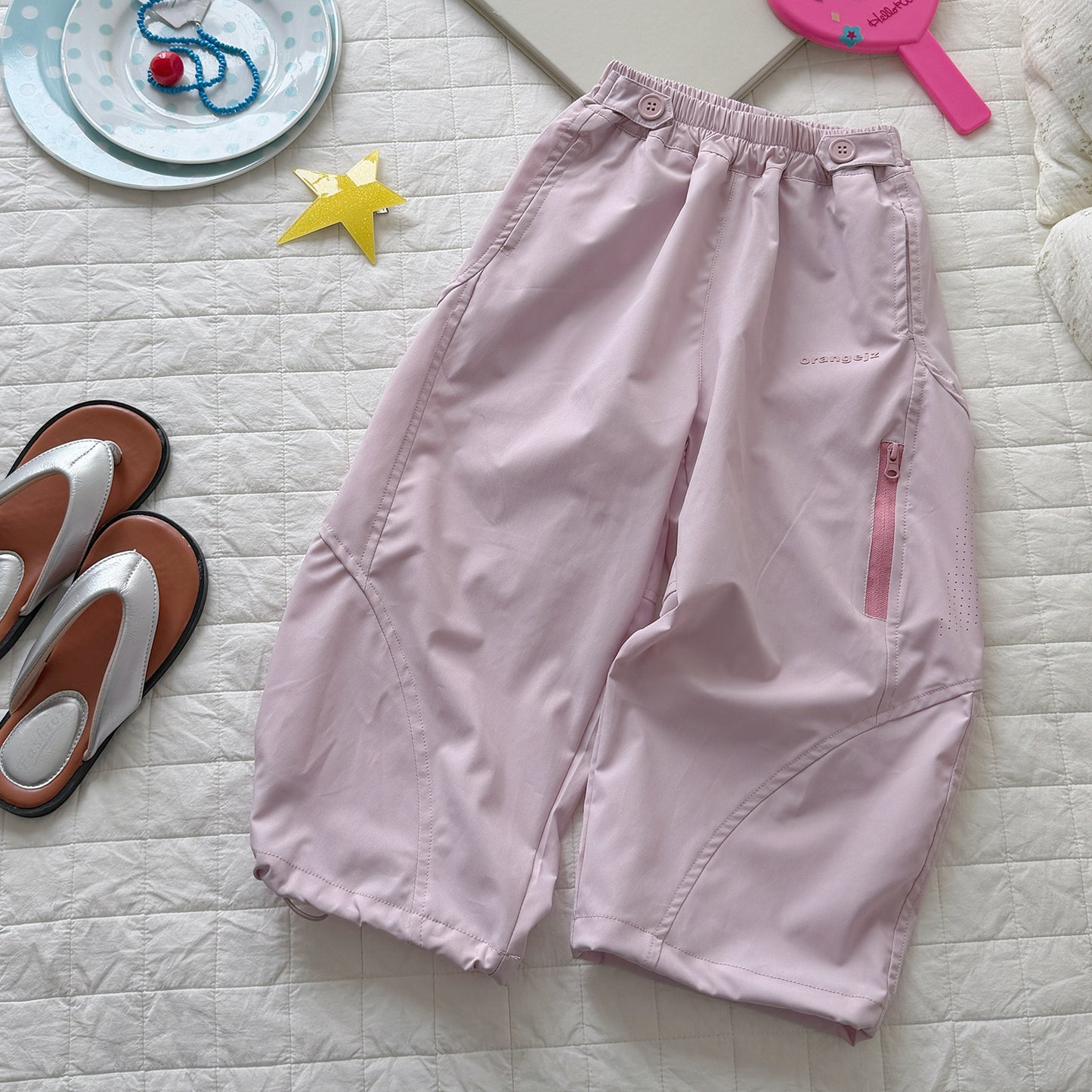 Children's Sun Protection Air Hole Soft Breathable Children's Pants