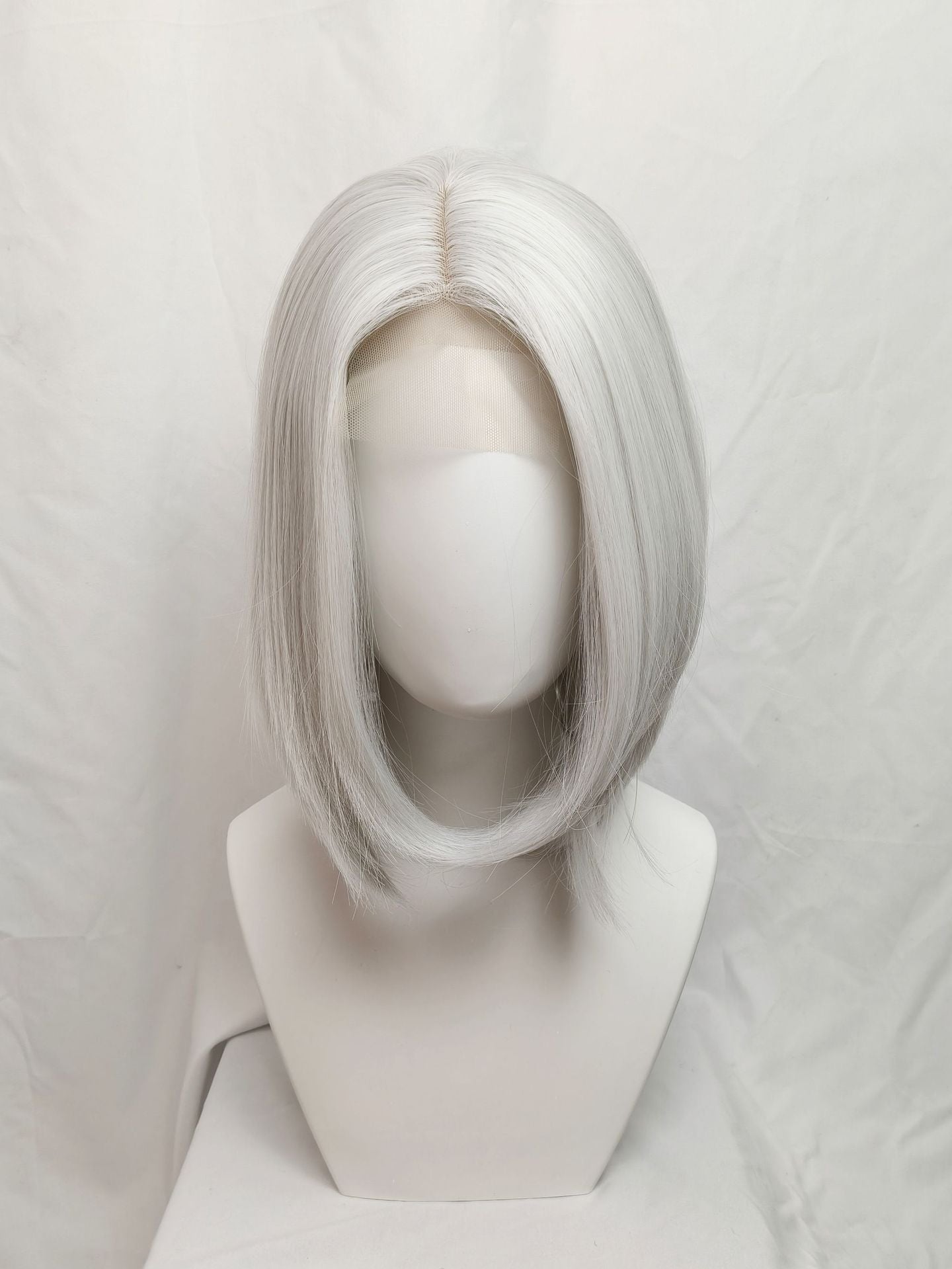 Forehead Hand Crocheting Hook Lace Mid-length Partial Mao Modeling Anime Cos Wig