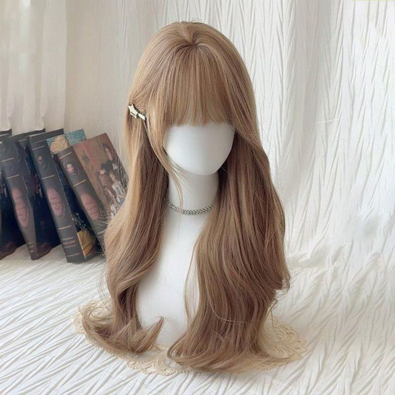 Women's Curly Hair Lazy Big Wave Atmosphere Collection Natural Wig Long Curls