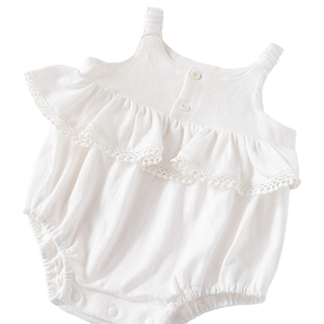 For Babies Sling Lace Born Jumpsuit Triangle Class Jumpsuit, Climbing Suit