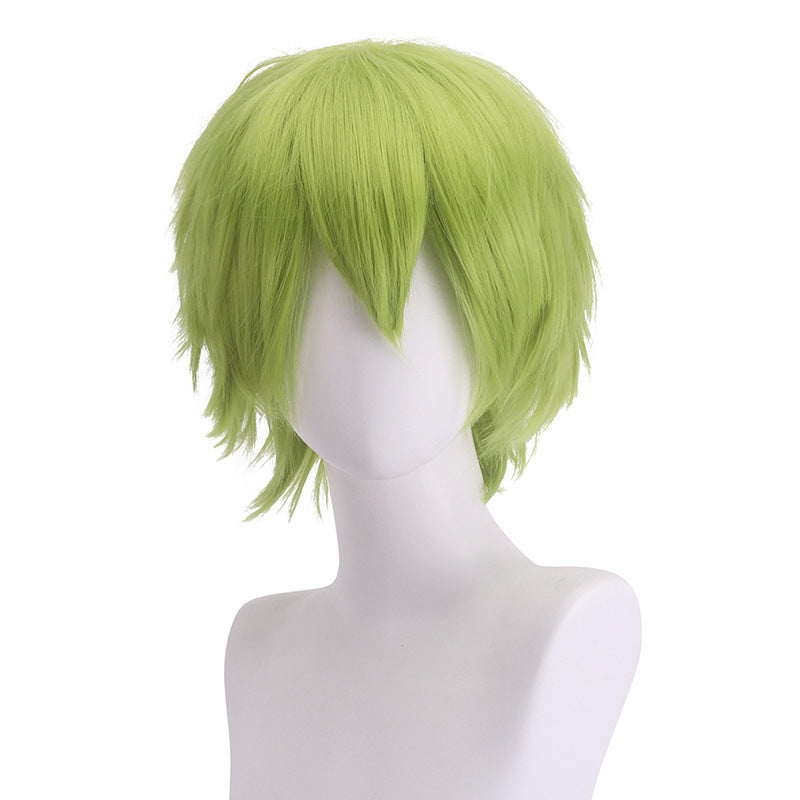 Men's Main Less Short Hair Color Universal Cos Wig