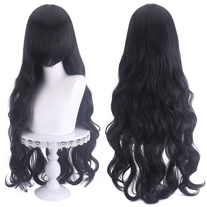 Curly Hair Universal High Quality Thickened Airy Curl Head Cover Cos Wig