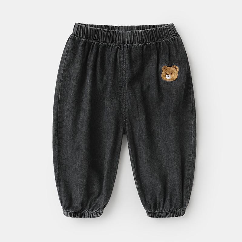 Children's Denim Anti Mosquito Boys Super Soft Cartoon Children's Pants