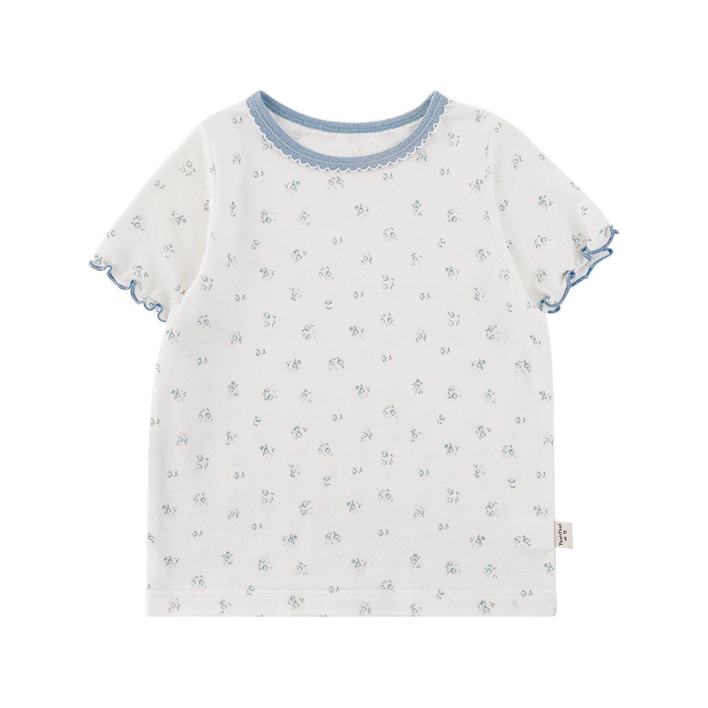 Children's Cartoon Full Printed Short-sleeved Clothes Pajamas Children's Suit
