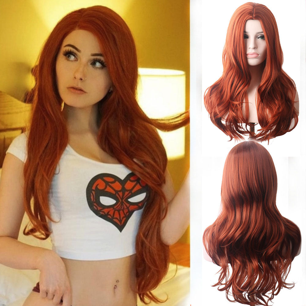 Universal Medium Curly Hair Big Wave Wig Long Curls