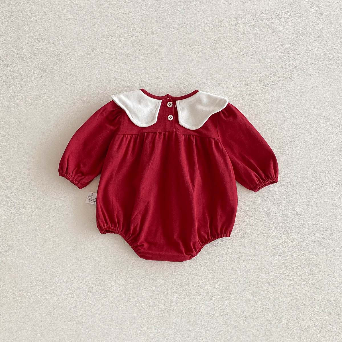 Clothes Fashionable Embroidery Doll Collar Jumpsuit Bag Jumpsuit, Climbing Suit