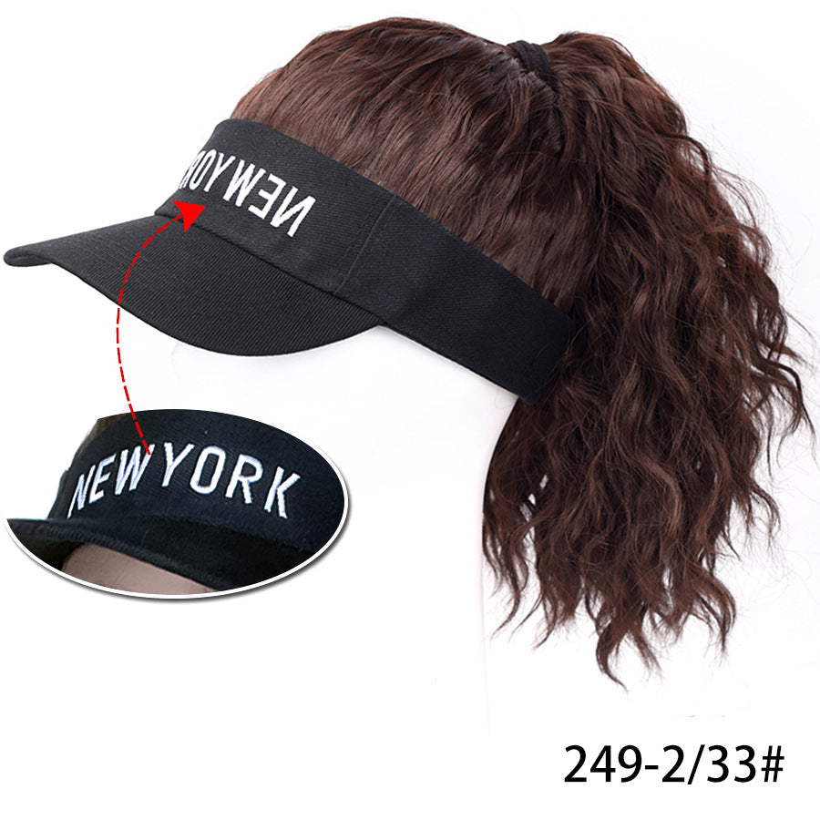 Integrated Fashion Summer Sun Ponytail Female Korean Other Wig