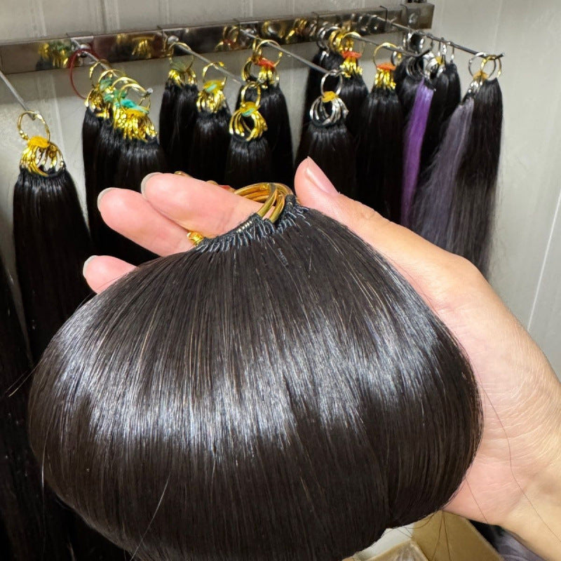 Nan Yunnan No Folding Head Feather Extension Can Be Bleached Wig