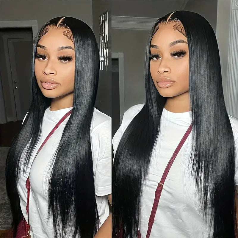 Cool Durable Creative Women's Lace Hair Long Straight Wig