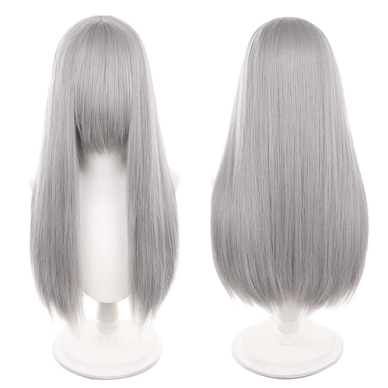 Popular Universal Long Straight Weight Scalp Cos Wig