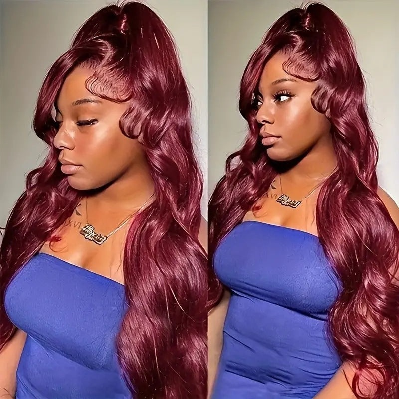 Fashionable Golden Big Wave Curly African Wig Long Curls
