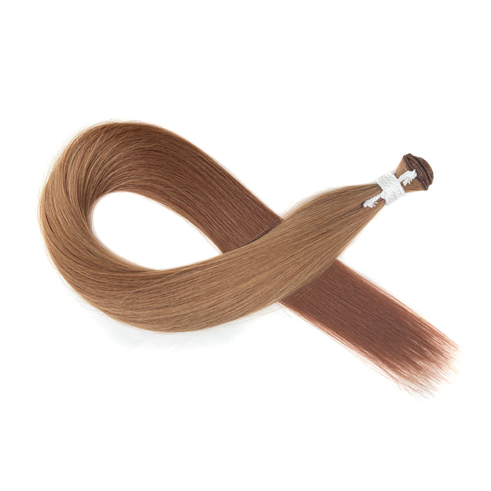Classy Beautiful African Weft Hair Extension Long Straight Wig