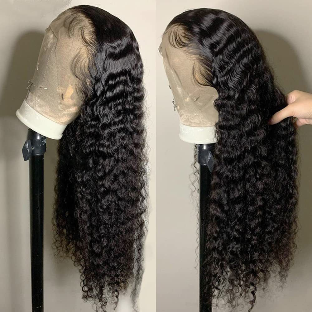 Piano Color Front Lace Big Wave Wig Long Curls