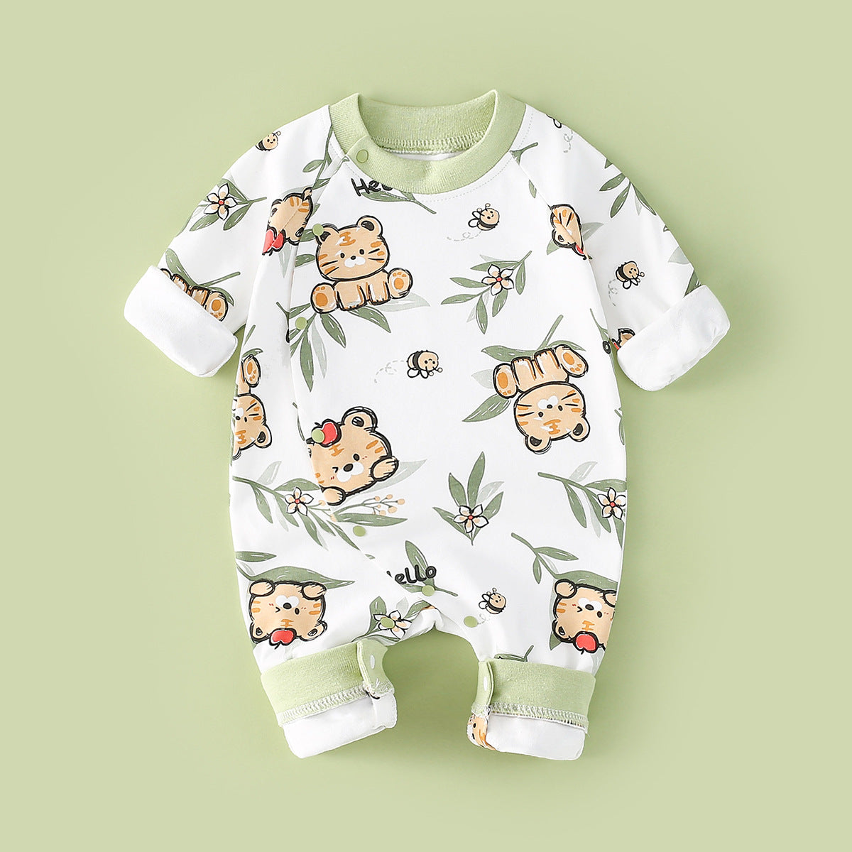 Cotton Born Clothes Boys Romper Outwear Jumpsuit, Climbing Suit