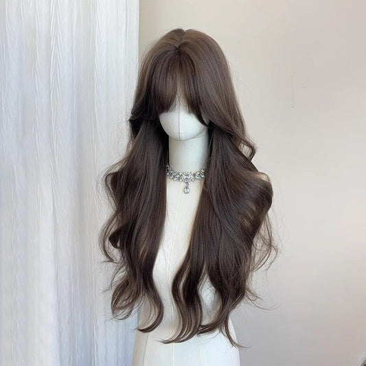 Curly Hair Korean Style Big Wave Atmosphere Wig Long Curls