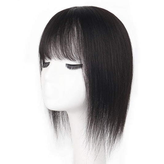 Cover Gray Additional Volume Real Full Wig