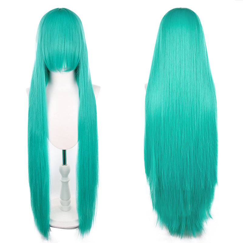Mao Style Universal Scalp Head Long Bangs Cos Wig