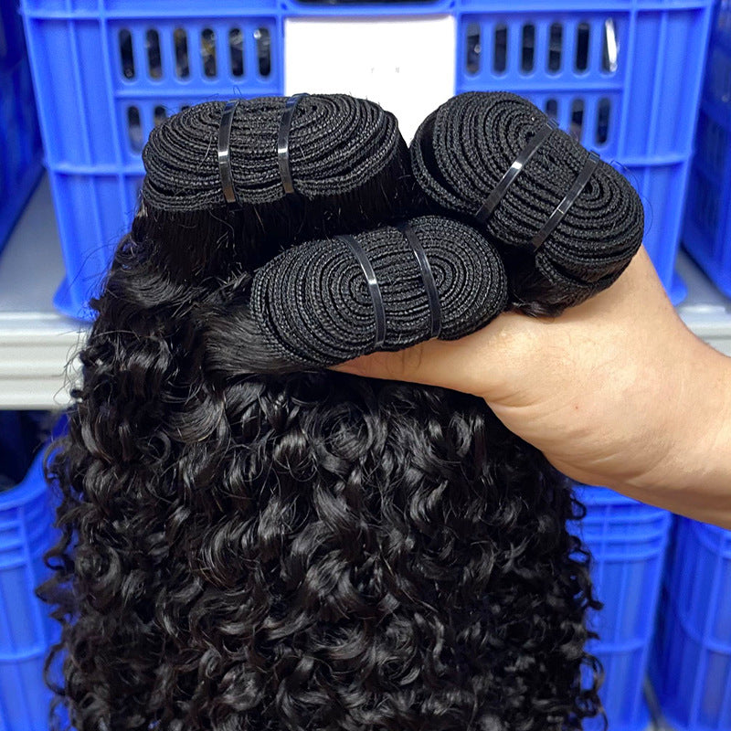 Casual Versatile First Gear Weft Human Real Hair Wig