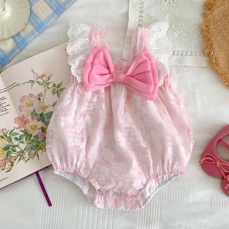 Summer Clothes Cute Jumpsuit Born Sling Bodysuit Jumpsuit, Climbing Suit