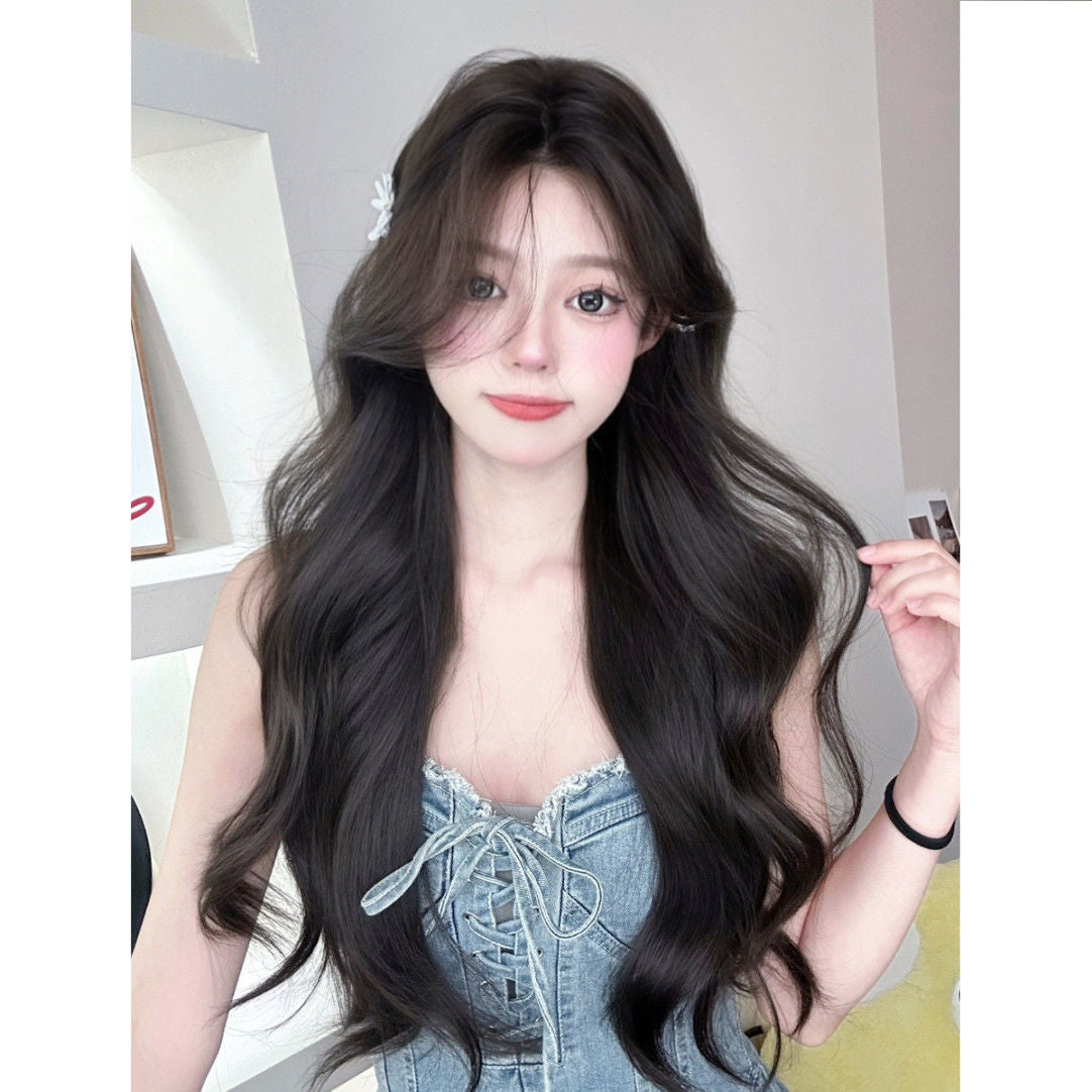 Big Wave Curly Hair Fashion Temperament Artificial Wig Long Curls