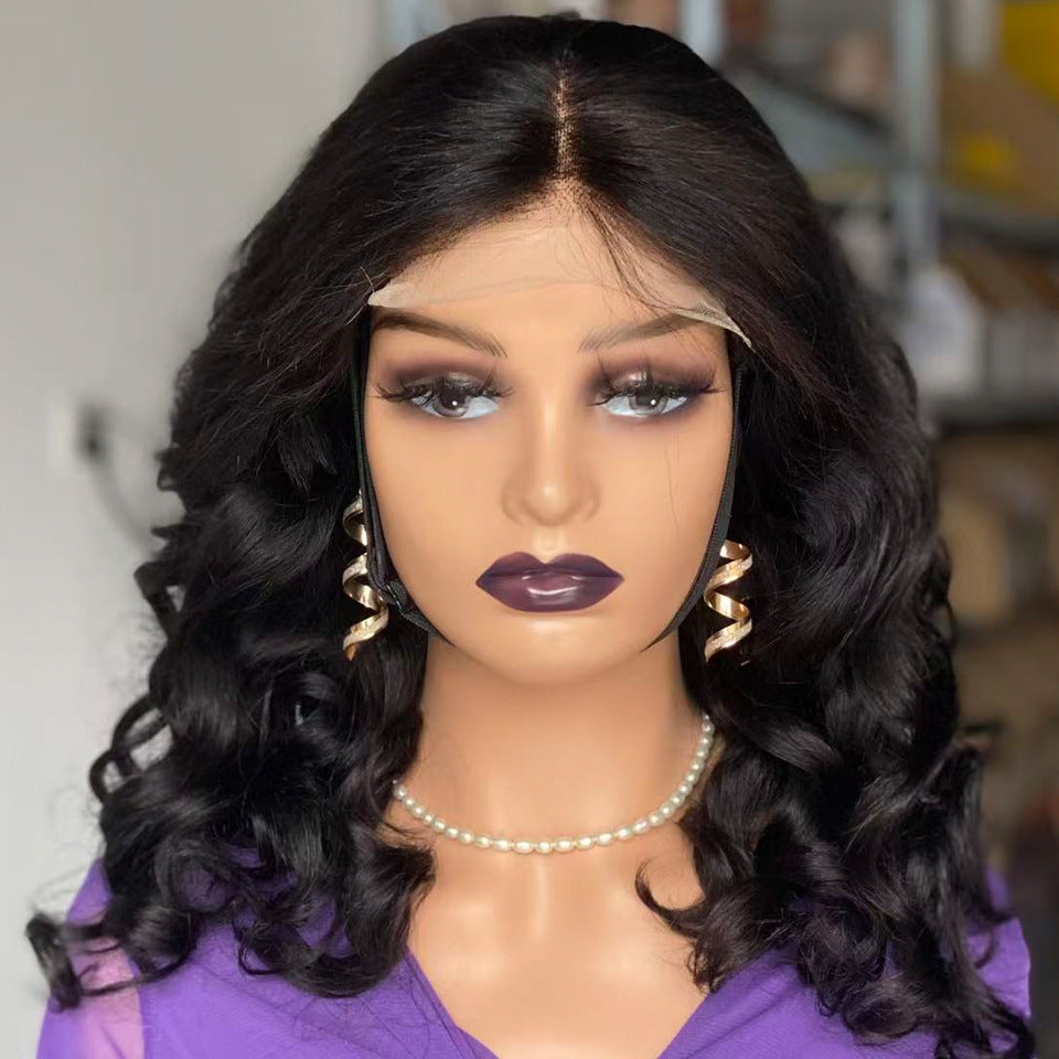 Stylish Comfortable Versatile Cool Lace Human Real Hair Wig