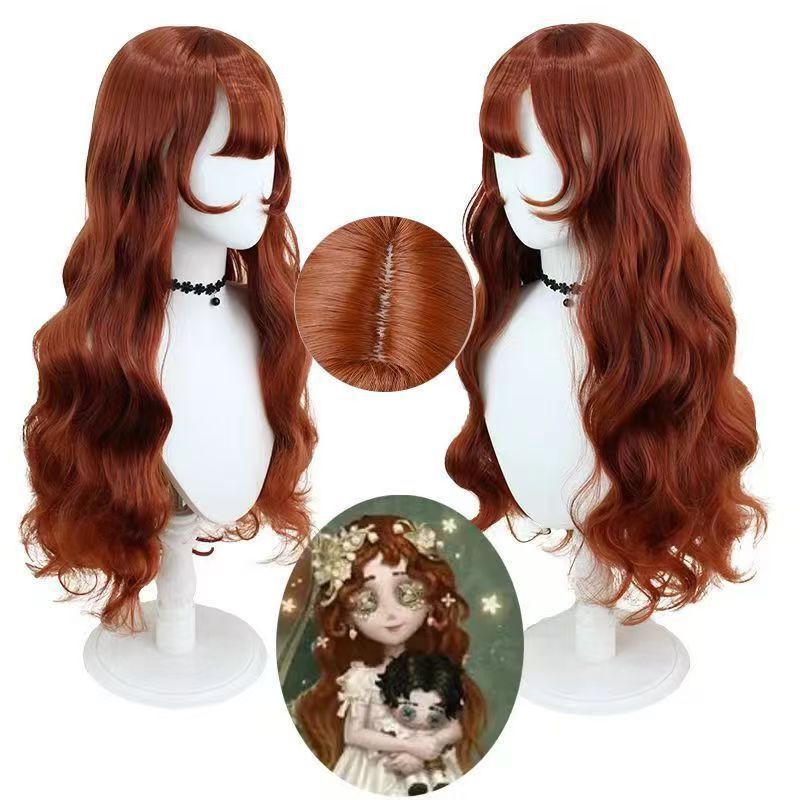 Identity V Little Carved Artificial Human Scalp Micro Cos Wig