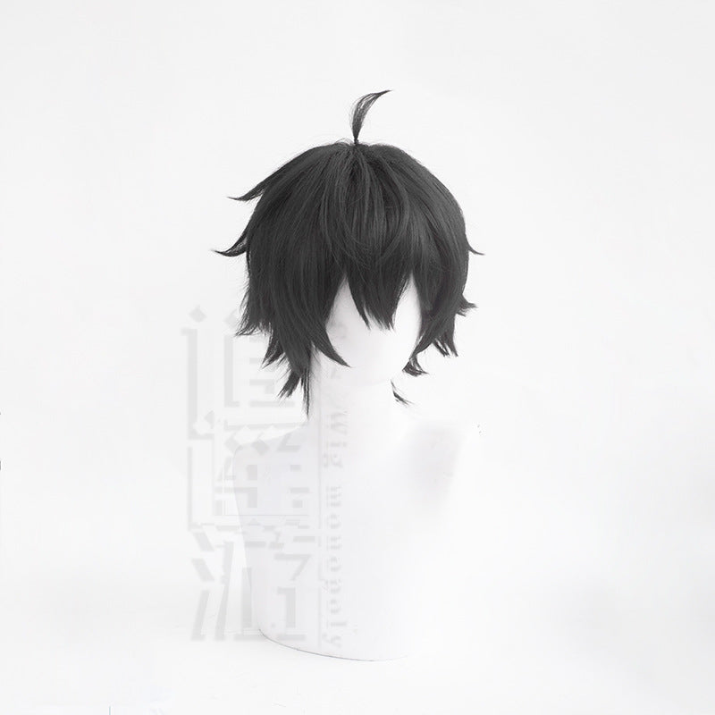 Broken Star Dome Railway Hair Top Short Cos Wig