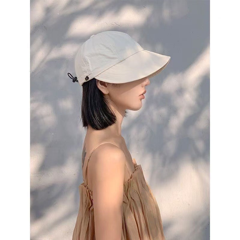 Hat Integrated Simulation Human Bobo Thin Fashion Wig Short Straight Hair