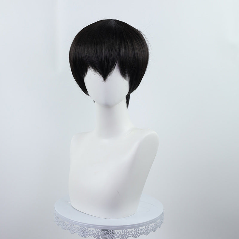 Tomb Robbery Notes Zhang Boys Black Short Cos Wig
