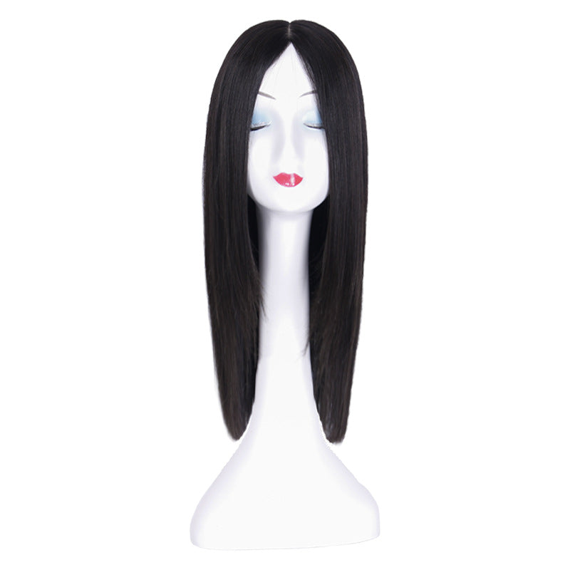 Front Top Delivery Needle Ladies Sheath Real Hair Wig