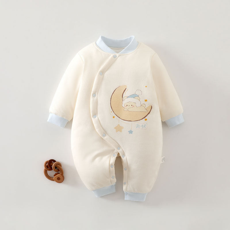 Thickened Winter Cotton Jumpsuit Thermal Quilted Jumpsuit, Climbing Suit