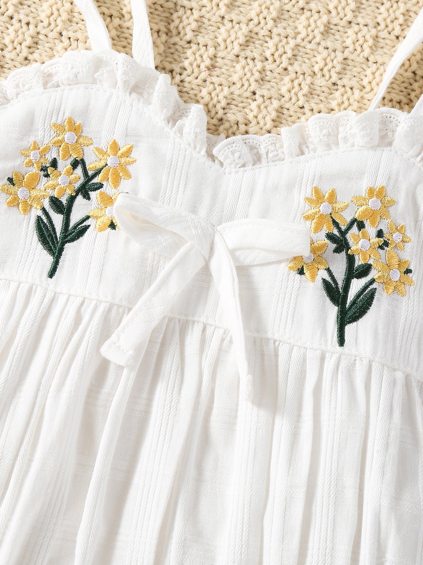Summer Wear Strap Embroidered Jumpsuit Class Korean Style Thin Small Jumpsuit, Climbing Suit