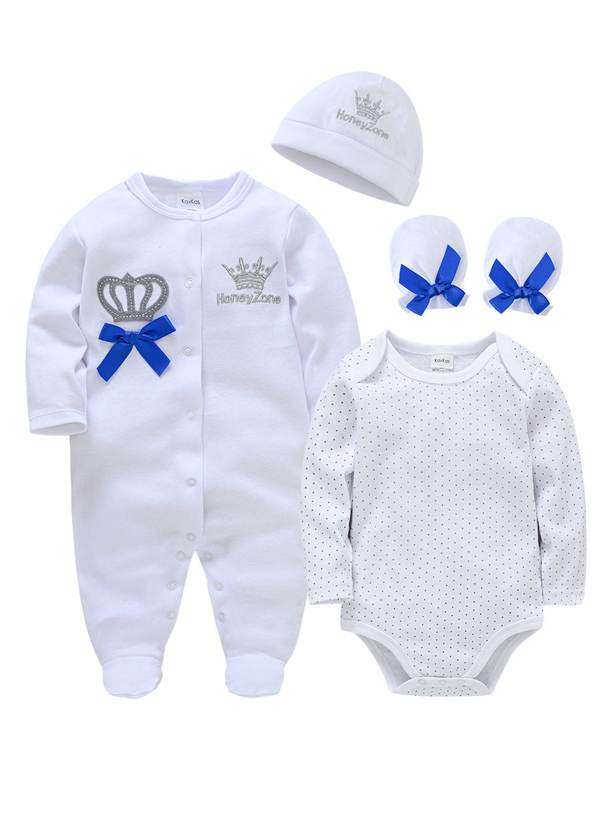 Autumn Infant Long-sleeved Jumpsuit Year-old Clothes Jumpsuit, Climbing Suit