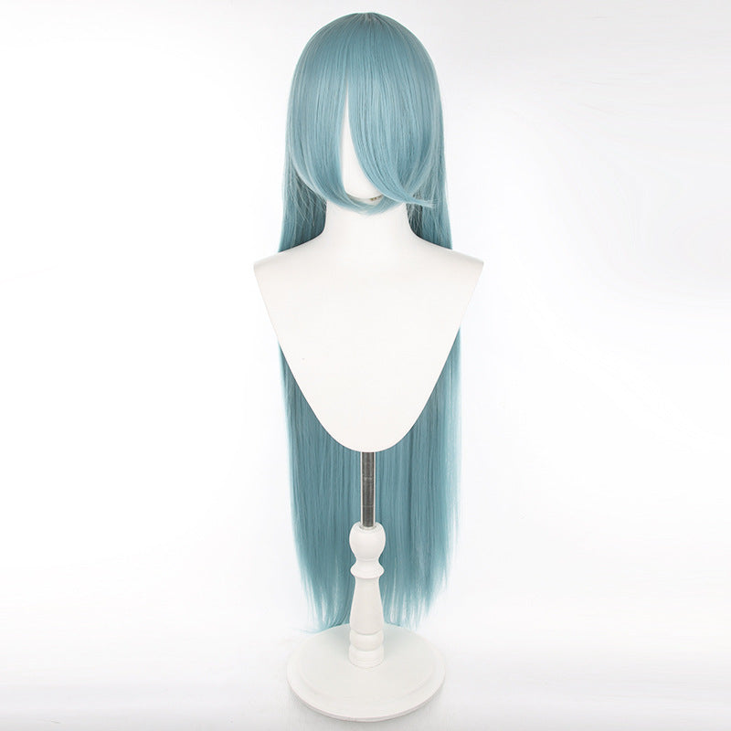 Universal Anime Long Straight Hair Mao Style Fiber Cos Wig