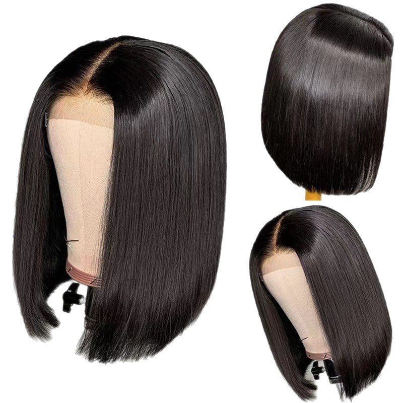 Comfortable Stylish Graceful Women's Fiber Chemical Wig Short Straight Hair