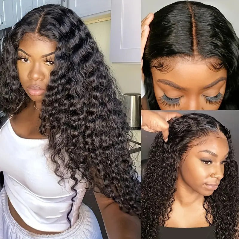 Women's Lace African Small Volume Curly Hair Wig Long Curls