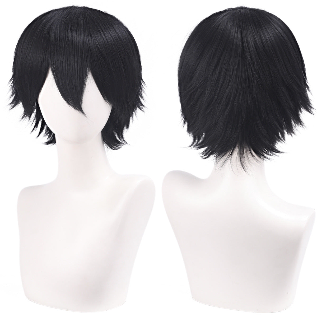 Men's Main Less Short Hair Color Universal Cos Wig