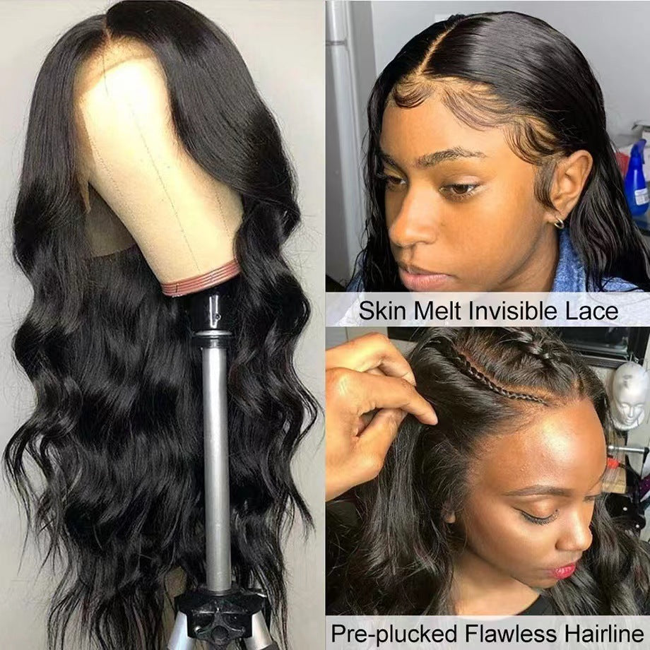 Slouchy Front Lace Former Head Cap Wig Long Curls